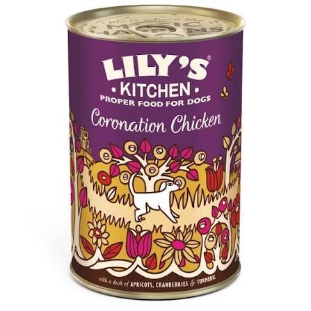 Lily's Kitchen Dog Tin Coronation Chicken 400g product image
