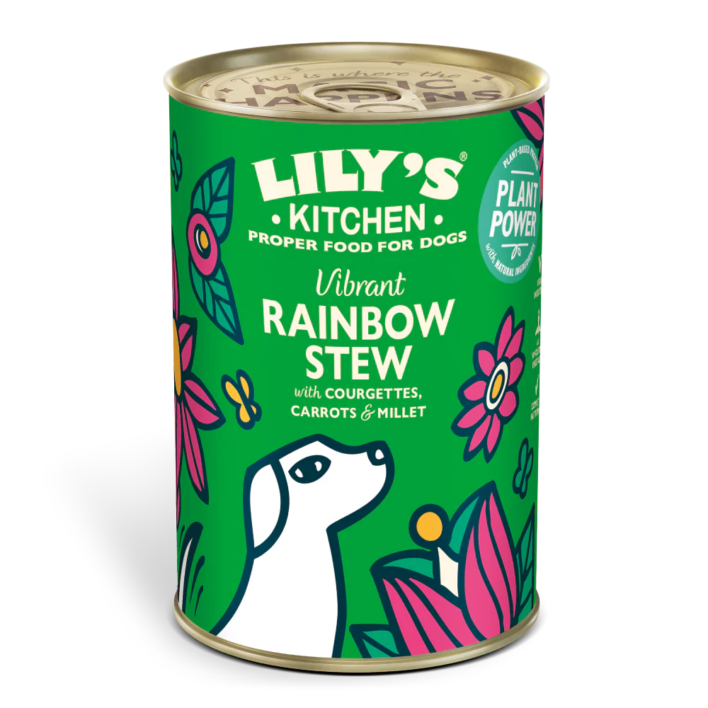 Lily's Kitchen Dog Tin Rainbow Stew 400g product image