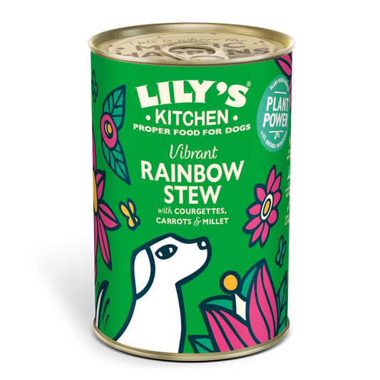 Lily's Kitchen Dog Tin Rainbow Stew 400g product image