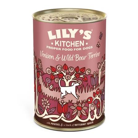 Lily's Kitchen Dog Tin Venison & Wild Boar 400g product image
