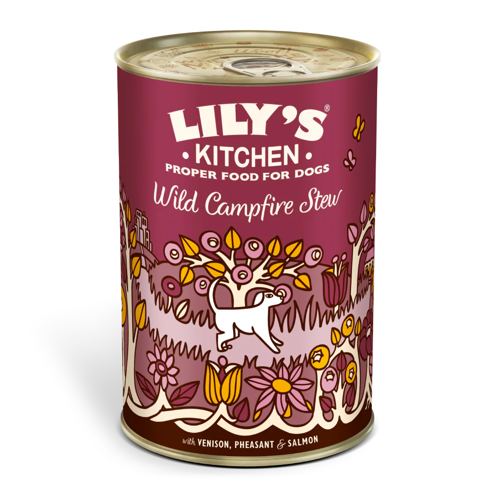 Lily's Kitchen Dog Tin Wild Campfire Stew 400g product image