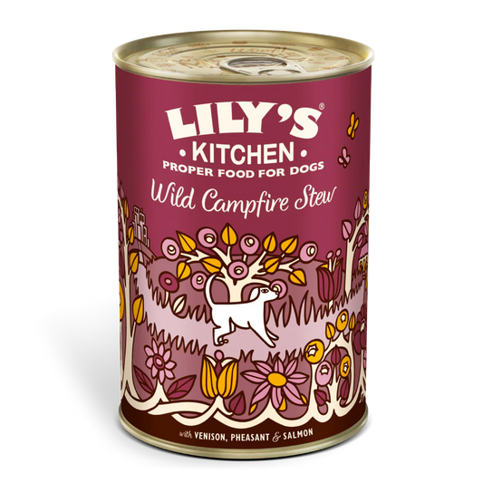 Lily's Kitchen Dog Tin Wild Campfire Stew 400g product image