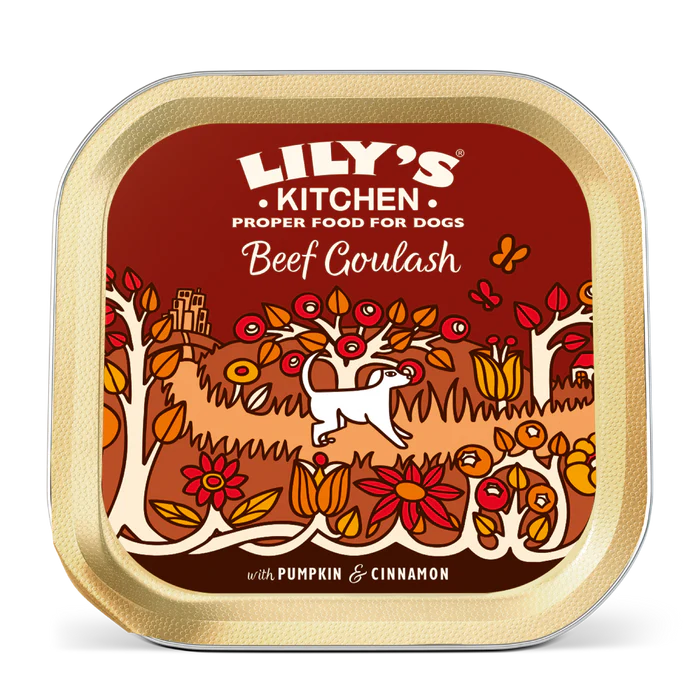Lilys Kitchen Dog Tray Beef Goulash 150g product image