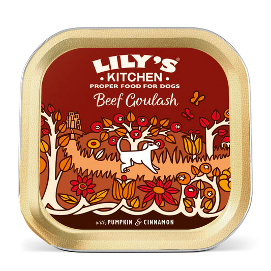Lilys Kitchen Dog Tray Beef Goulash 150g product image