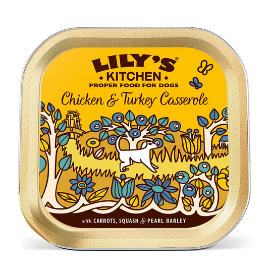 Lily's Kitchen Dog Tray Chicken & Turkey Casserole 150g product image