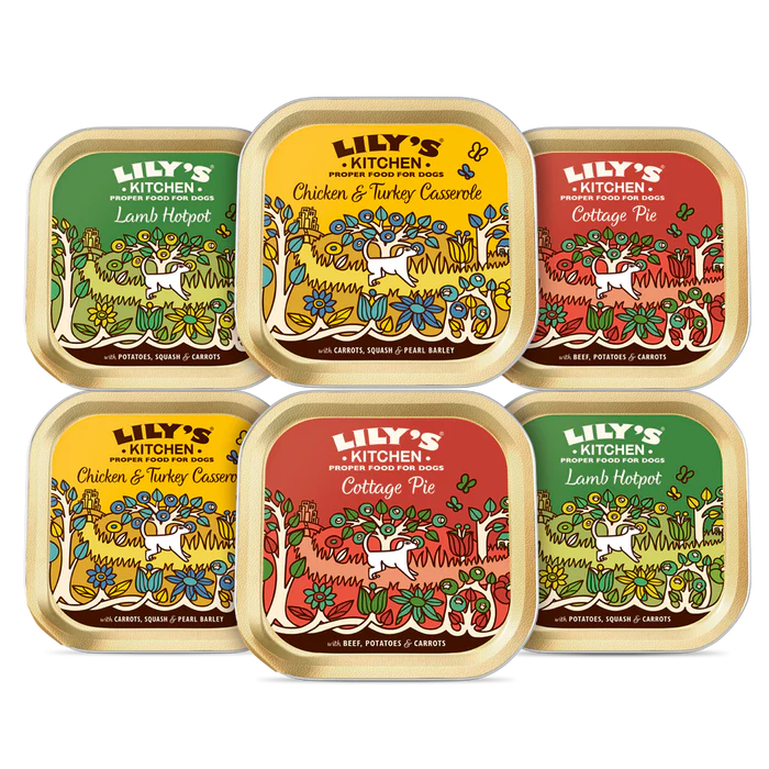 Lily's Kitchen Dog Tray Classic Dinners Multipack 6x150g product image