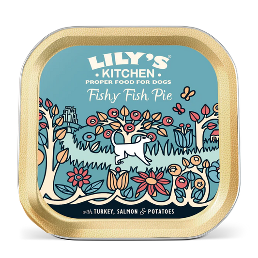 Lily's Kitchen Dog Tray Fishy Fish Pie 150g product image