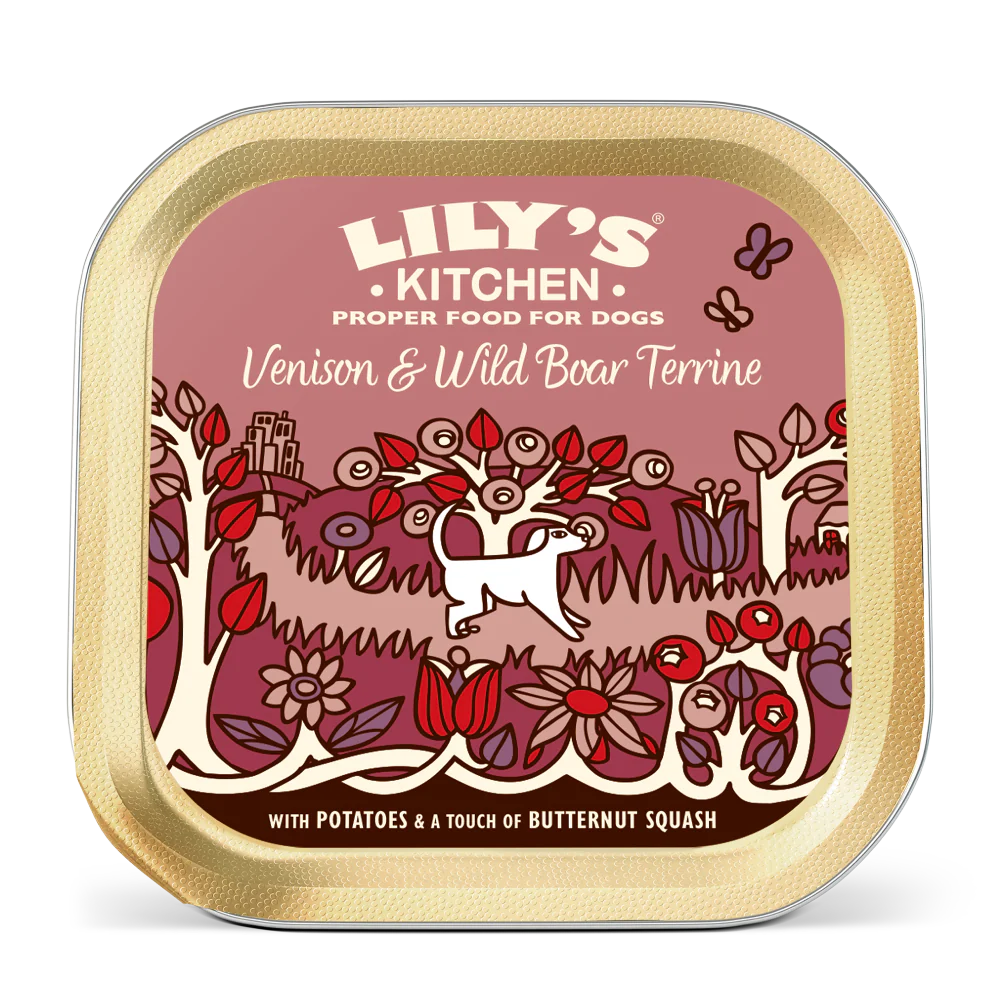Lilys Kitchen Dog Tray Venison & Wild Boar 150g product image
