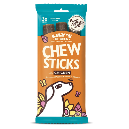 Lily's Kitchen Dog Treats Chew Sticks Chicken 120g product image