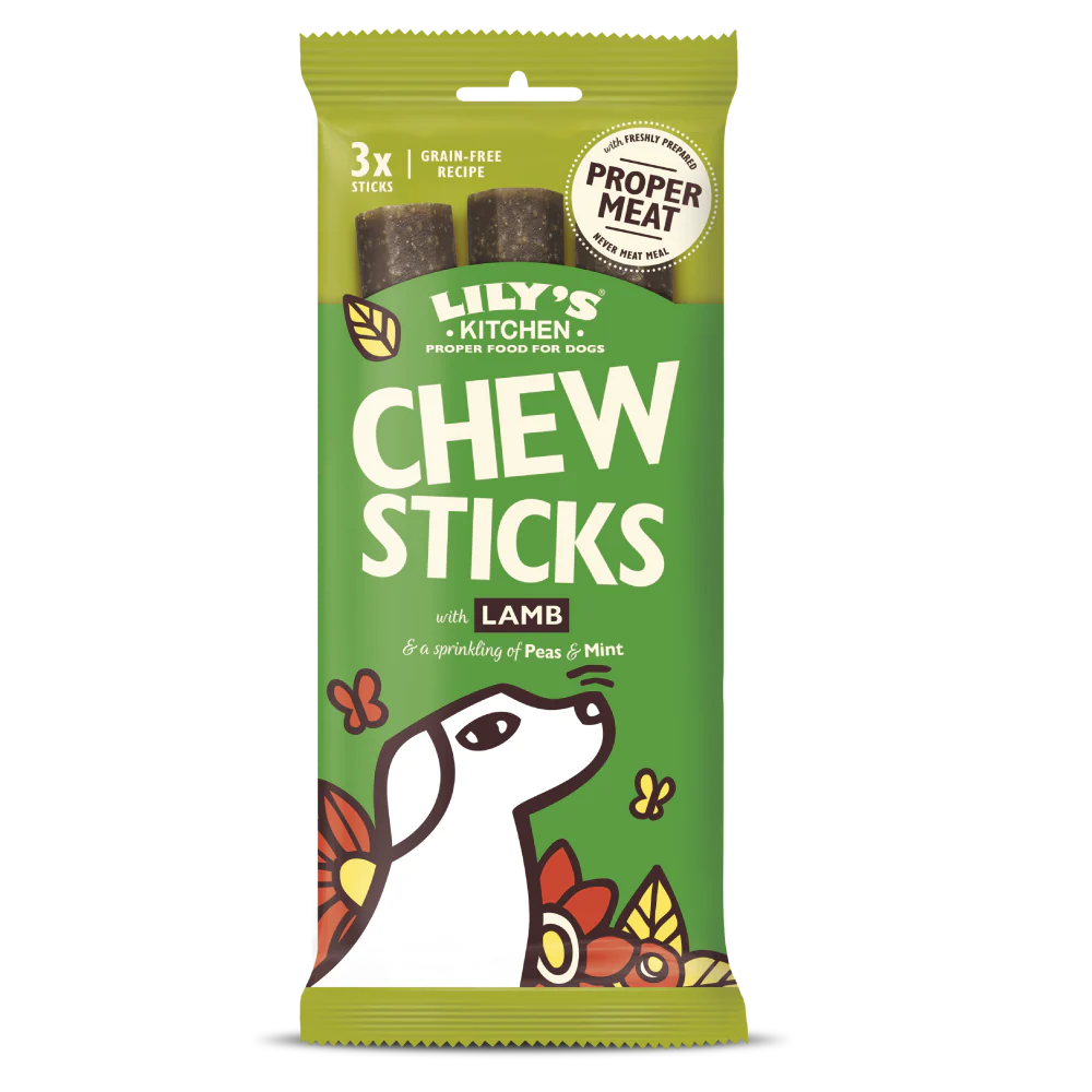 Lily's Kitchen Dog Treats Chew Sticks Lamb 120g product image