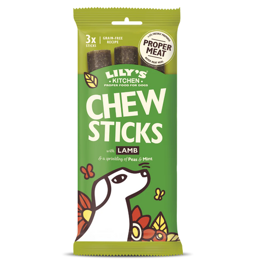 Lily's Kitchen Dog Treats Chew Sticks Lamb 120g product image