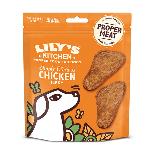 Lily's Kitchen Dog Treats  Simply Glorious Chicken Jerky 70g product image