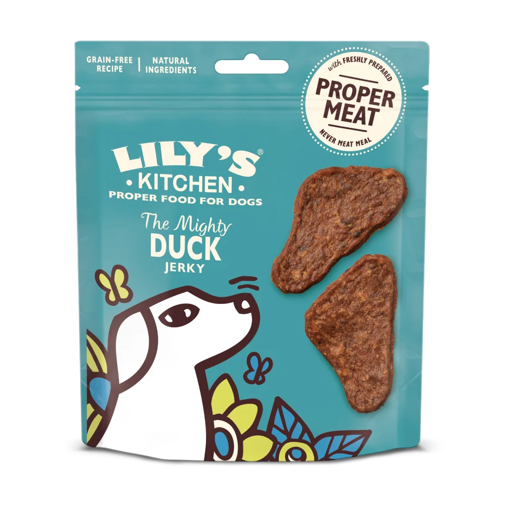 Lily's Kitchen Dog Treats  The Mighty Duck Jerky 70g product image