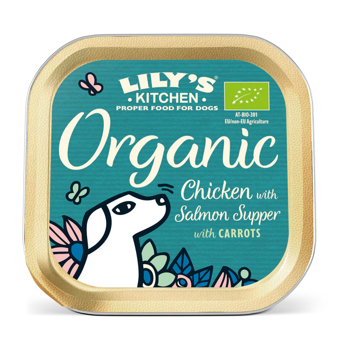 Lily's Kitchen Organic Chicken With Salmon Supper For Dogs 150g product image