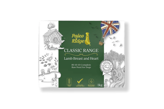 Paleo Ridge Lamb Breast And Heart 80-10-10 500g