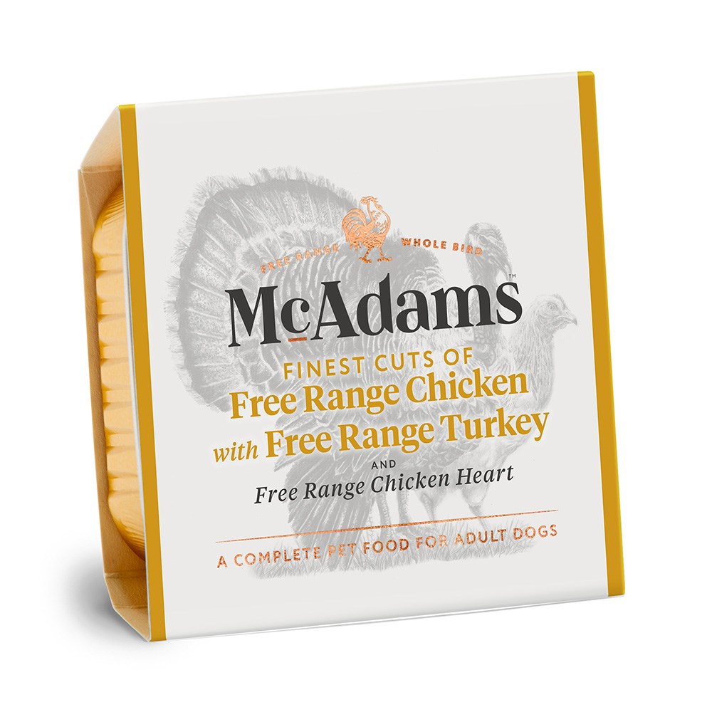 McAdams Free Range Chicken, Turkey & Heart 150g product image
