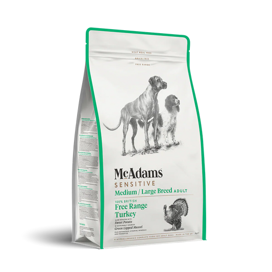 McAdams Medium/Large Breed Turkey Sensitive 2kg product image