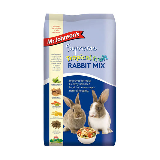 Mr Johnsons Supreme Tropical Fruit Rabbit Mix 2.25KG product image