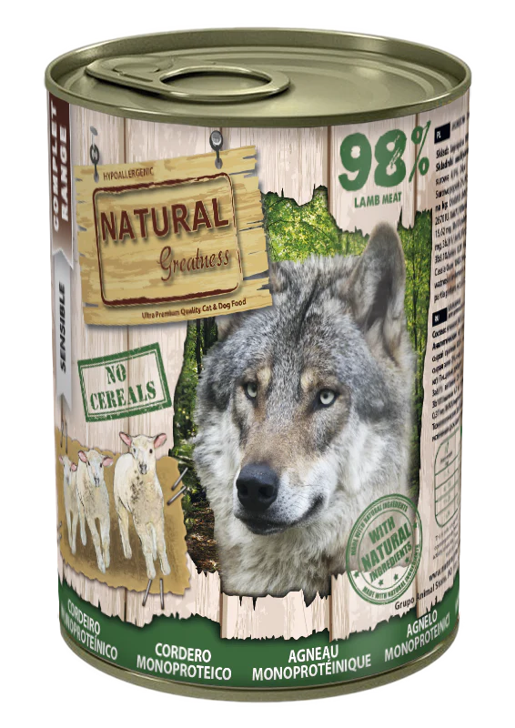 Natural Greatness Can Single Protein Lamb 400g product image