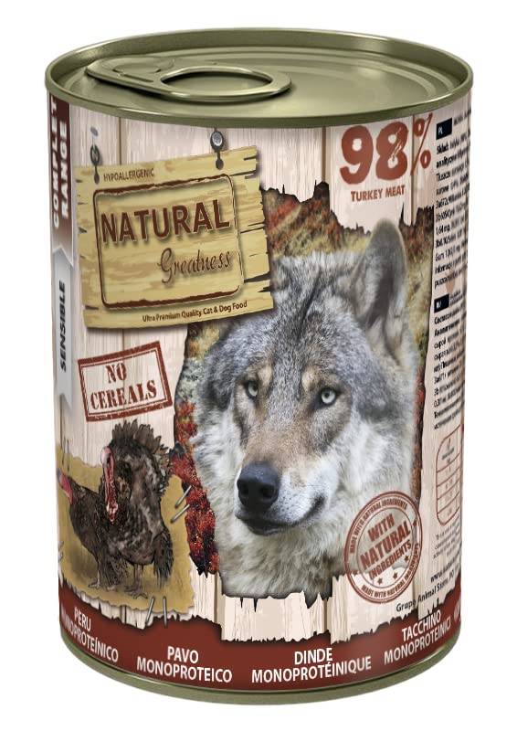 Natural Greatness Can Single Protein Turkey 400g product image