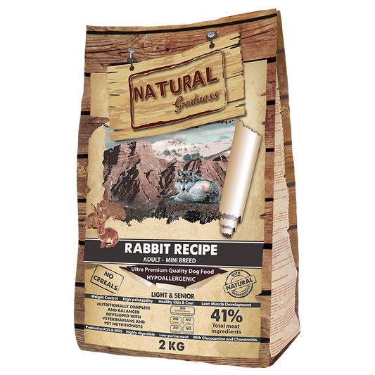 Natural Greatness Light Rabbit Recipe 2kg product image