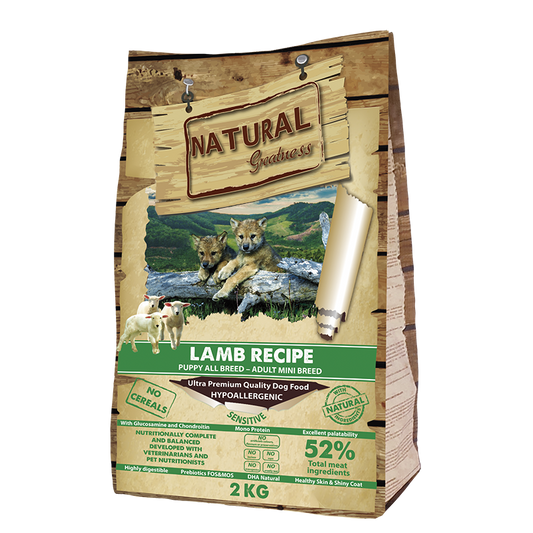 Natural Greatness Puppy & Adult Mini Lamb Recipe 2kg product image
