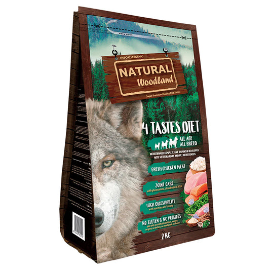 Natural Woodland 4 Tastes Diet 2kg product image