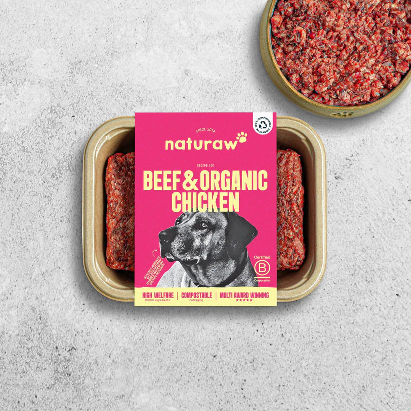 Naturaw Beef & Organic Chicken 500g product image