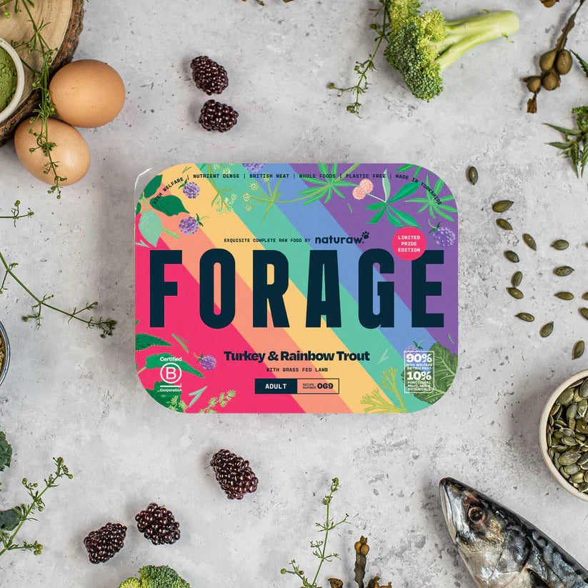 Naturaw Forage Turkey & Rainbow Trout 500g product image