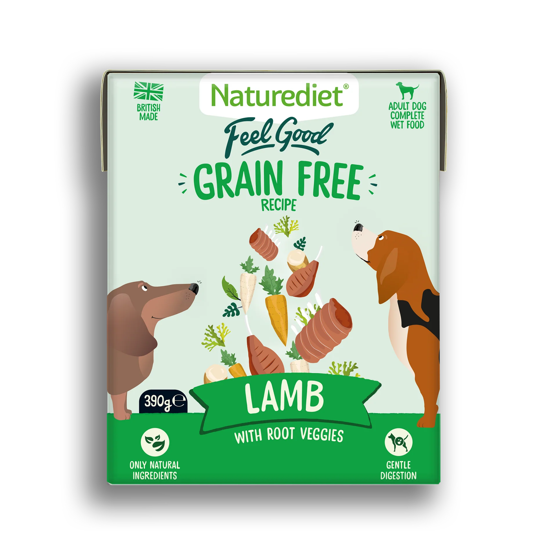 Naturediet Feel Good Grain Free Lamb 390g product image
