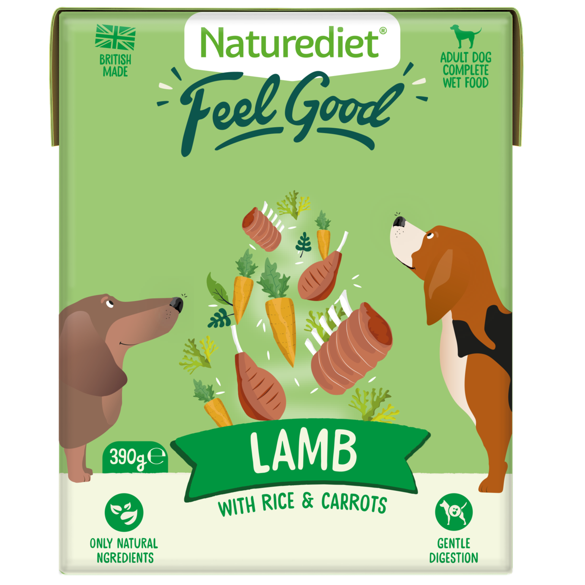 Naturediet Lamb 390g product image