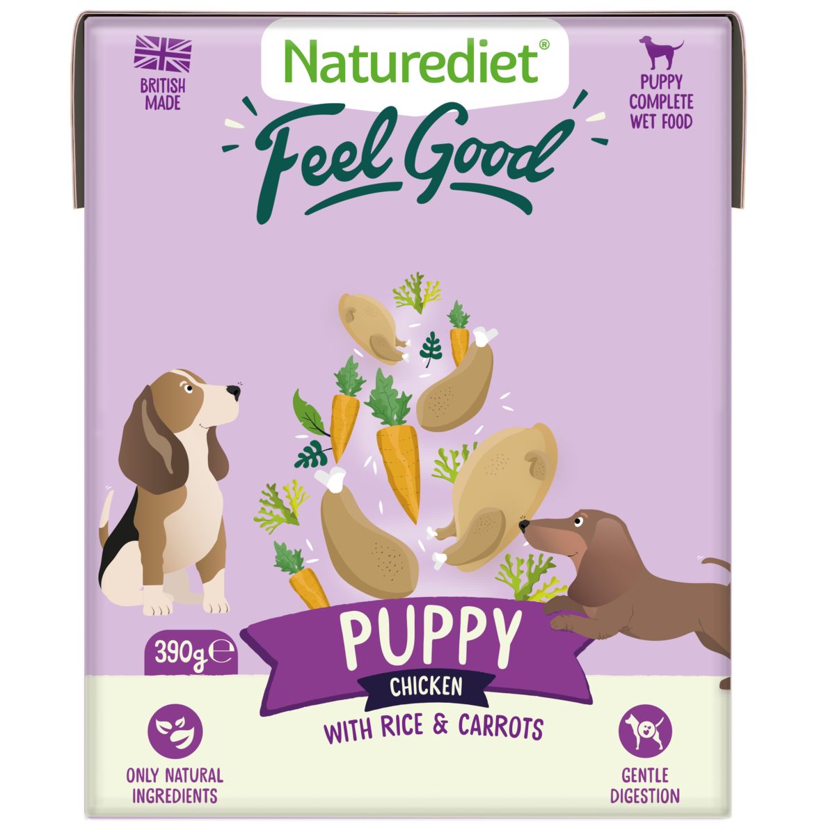 Naturediet Puppy 390g product image