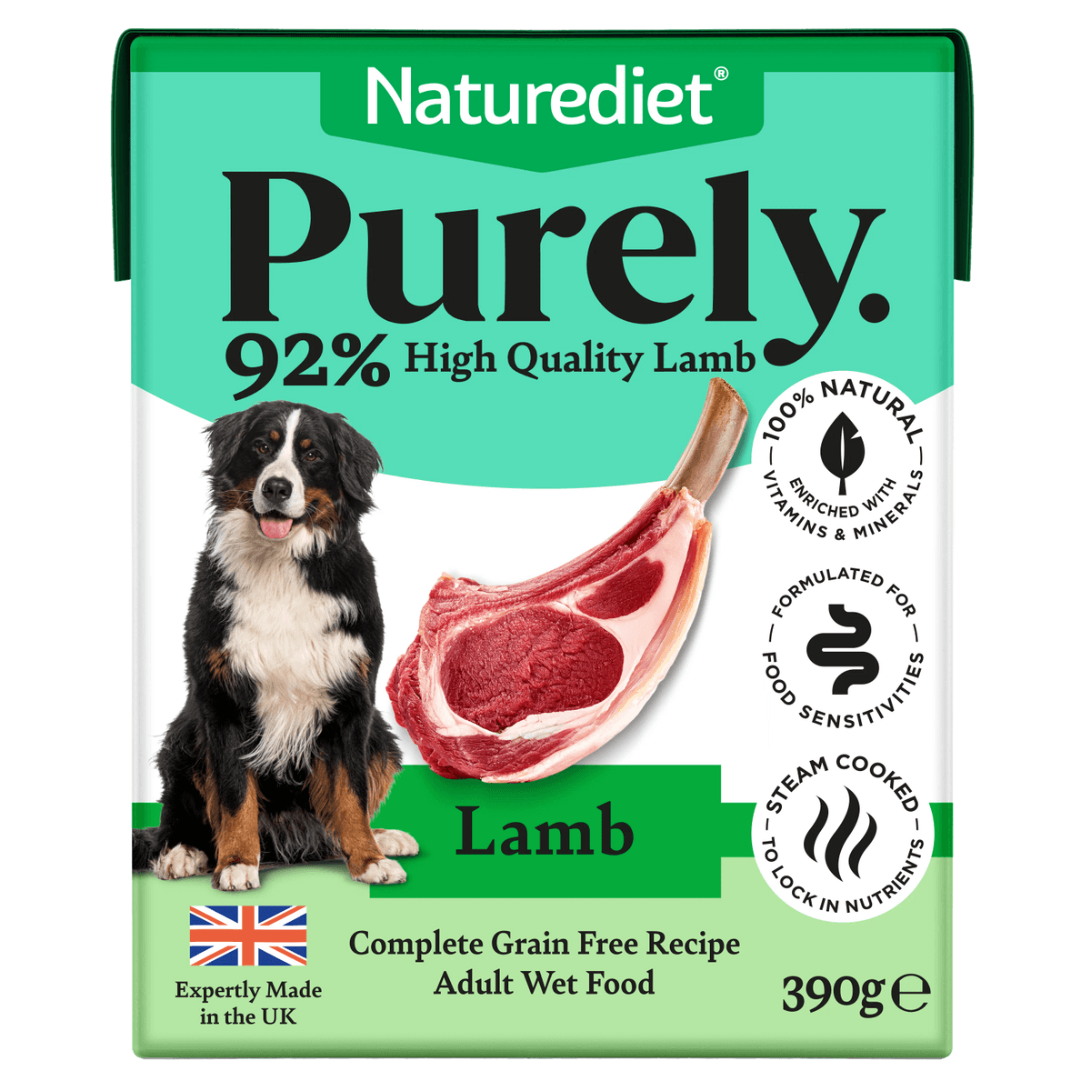 Naturediet Purely Lamb 390g product image