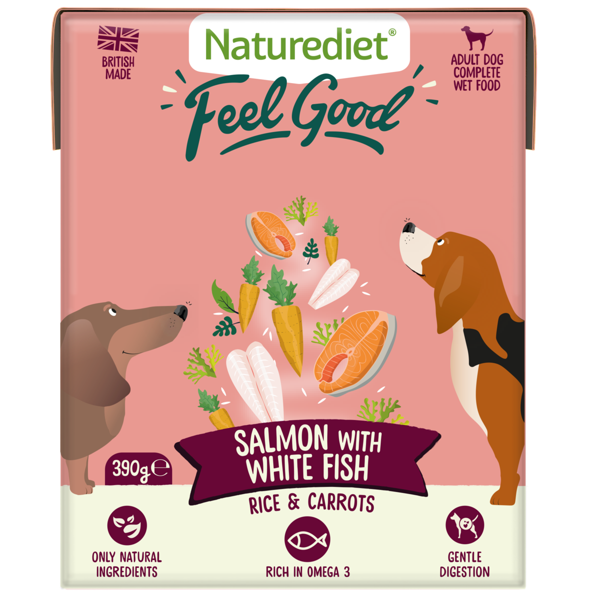 Naturediet Salmon 390g product image