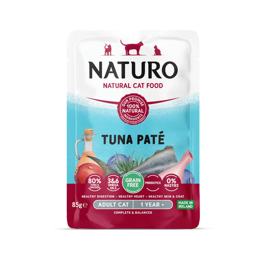 Naturo Adult Cat Pouch Tuna Pate 85g product image