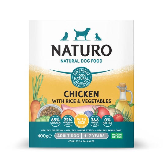 Naturo Chicken With Rice And Vegetables 400G tray product image