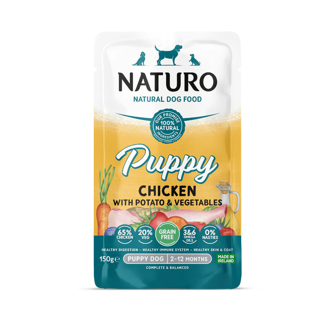 Naturo Grain Free Puppy Pouch 150g product image