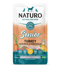 Naturo Mini Pouch Senior Turkey 150g product image