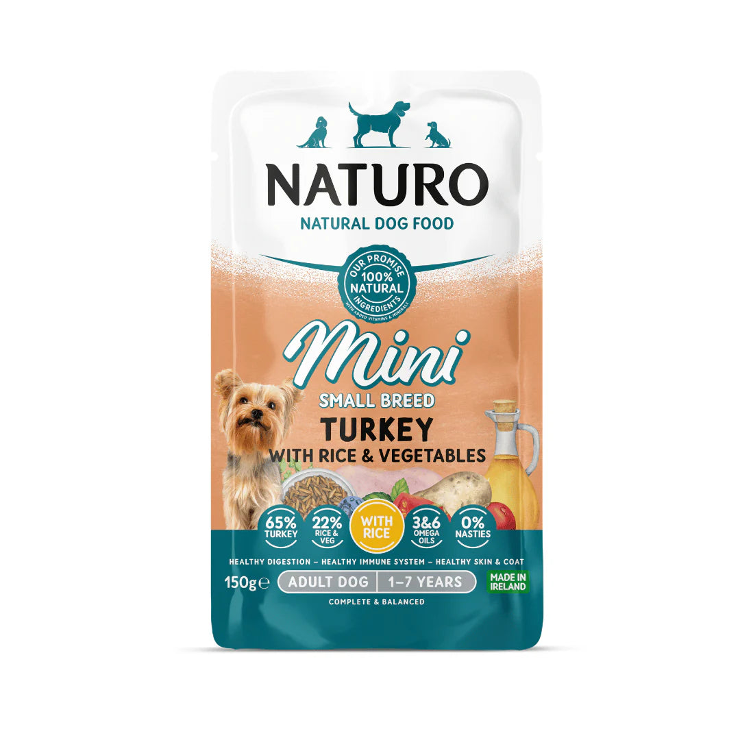 Naturo Mini Pouch Turkey 150g product image
