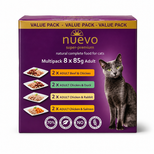 Nuevo Cat Adult Pouch Multipack 8x85g product image