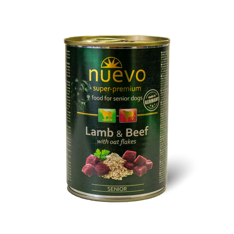Nuevo Dog Senior Lamb & Beef With Oat Flakes 400g product image