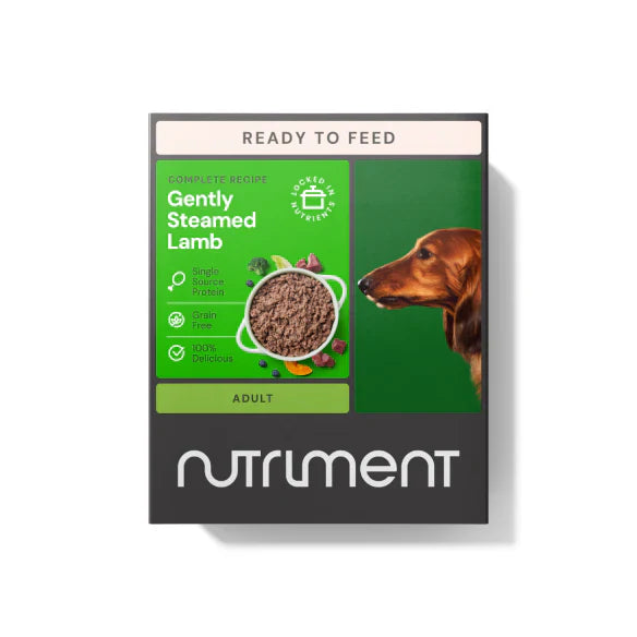 Nutriment Gently Steamed Lamb - Adult Dog 395g product image