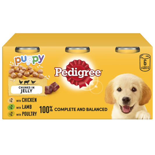 Pedigree Puppy Can in Jelly Puppy 6x400g product image