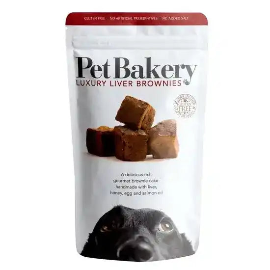 Pet Bakery Luxury Liver Brownies 190g product image