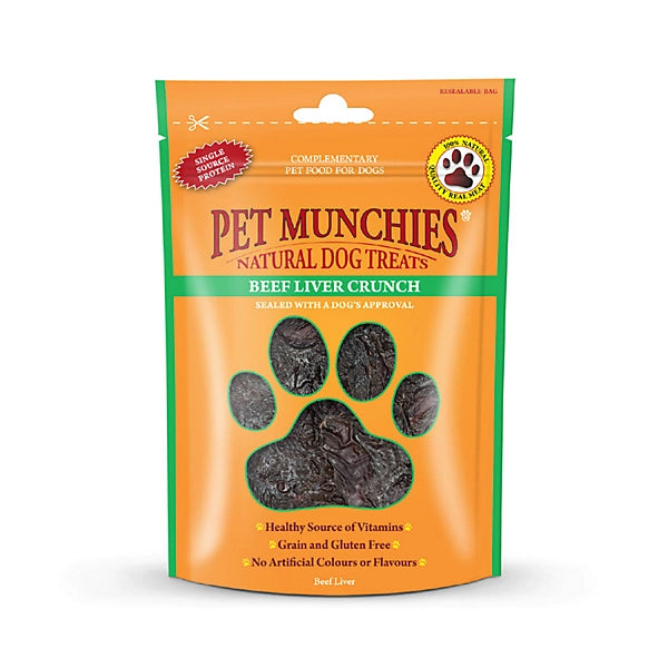 Pet Munchies Beef Liver Crunch 90G product image
