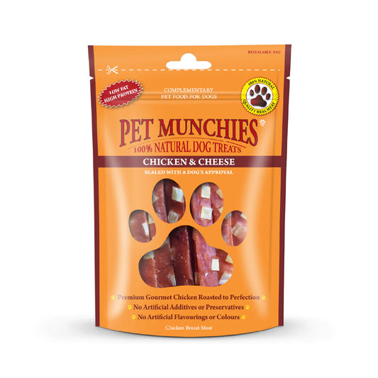 Pet Munchies Chicken & Cheese 100g product image