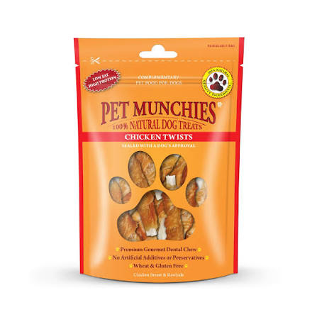Pet Munchies Chicken Twists 80g product image