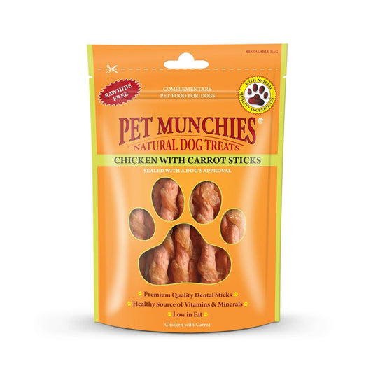 Pet Munchies Chicken With Carrot Sticks 80g product image