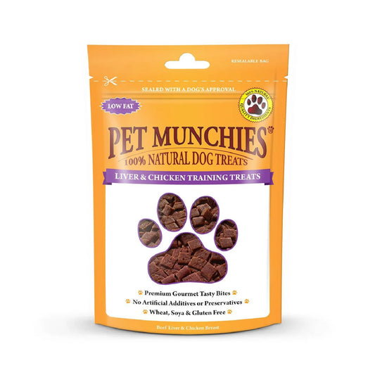 Pet Munchies Dog Training Treats Liver & Chicken 50g product image