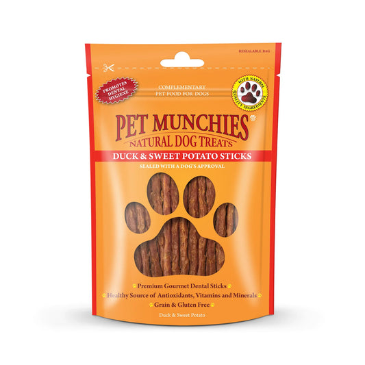 Pet Munchies Duck And Sweet Potato Sticks 90g product image